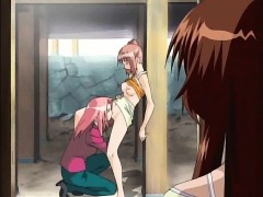 Hot anime lesbians licking