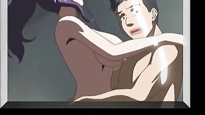 Hentai girl shakes those big tits while riding a hard cock