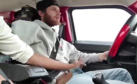 Jerking off my married best friend while driving