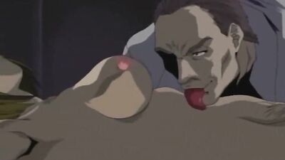 Anime chicks seduced with wet pussy licking and railed balls deep