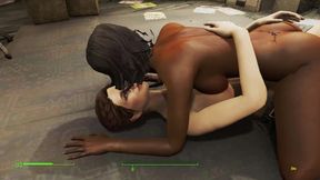 Porn with the detective's secretary on the top floor of the house  Fallout heroes