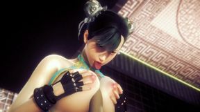 Chun Lee Cow girl POV | Street Fighter Parody