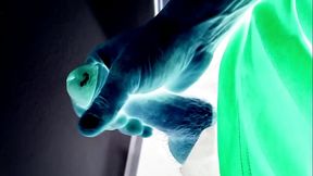 awesome handjob in work, cumshot slowmotion negative small dick