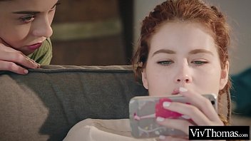 Two sexy redheads lick each other's pussy and finger to climax