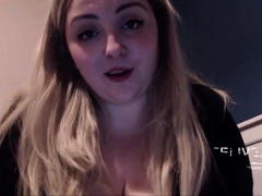 bedtime ritual with busty blonde not mom