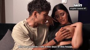 Stepmom Lina Henao and her stepson Thiago Lopez go wild for some hot Latina pussy action!