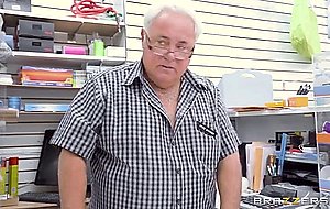 Luna star fucks her pussy with eggplants in a store