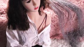 ”Realistic Life Size Booty Big Titted Blonde Sex Doll Miisoo Doll”