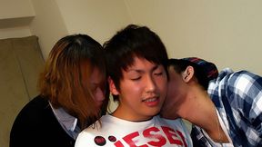 Grindr Orgy Boys Starring Masataka, Tatsushi And Kosuke