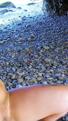 Sexy Milf Lynn banged at the beach by a stranger with a big cock