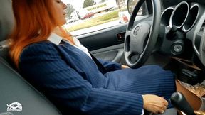 1404 (Alternate) – Vivian Ireene Pierce Driving the Tacoma Suit, Socks & Keds