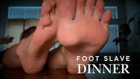 FOOT SLAVE DINNER