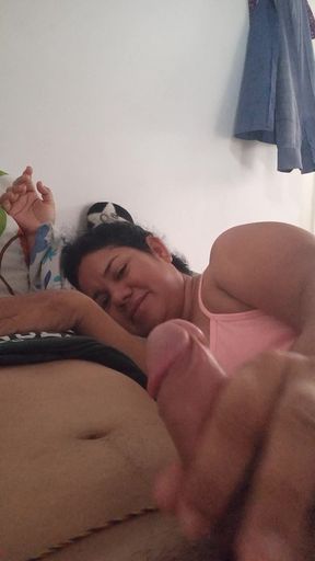 Blowjob in the morning