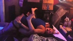 'Petite girlfriend gets cuckolded by stranger on camera'