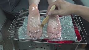 Domi's feet ready to be served part 4