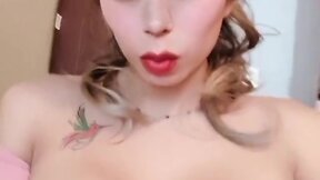 Trans person engages in sexual activity with large penis