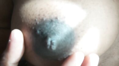 Big Brown Nipples Twisted Tight By Solo Asian Girl