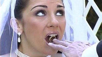 Bride Jewel Marceau Leashed and Collared as a Pet