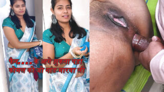 Söt amatör asiatisk tjej i bikini får sin stora röv knullad hårt av pojkvän i badrummet