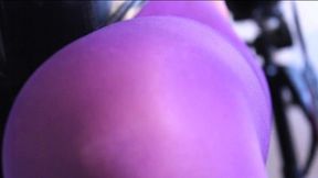 nylonxtreme - update #58 - purple nylon encasement sex