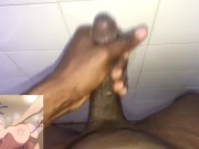 DILDO TONIKZALEX STROKING BBC MOANS, TALKS DIRTY & CUMS HUGE LOAD CUM INSIDE CARTOON
