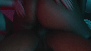 3 Naughty Sluts Sharing 1 BBC in Intense Foursome