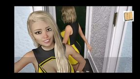 Hot Blonde Cheerleader Seduces With Big Tits & Ass In WVM 19 Walkthrough