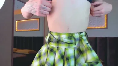 Futanari Teases Viewers With Her Sexy Body And Crotch