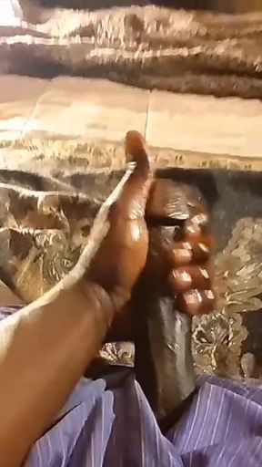 Slowly Passionately Stroking My BBC Intense Cumshot