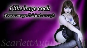 I am a Size Queen, of course your dick isn't enough - MP4 SD 480p