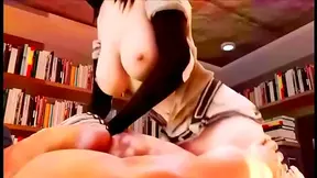 Anime Goddess Rides Wild 3D Wave in Steaming Hot Hentai Fantasy