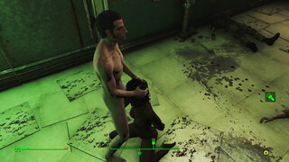 Porn with a handsome Italian and a big dick - Fallout porno
