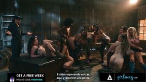 Rough fingering video with graceful Ana Foxxx from Girls Way