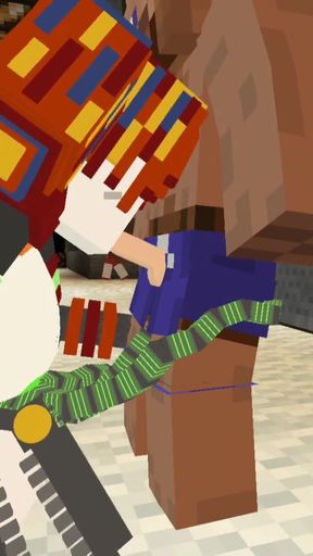 Minecraft Jenny Mod Fapcraft: Fazclaire&#039;s Night FNAF Scrapped Babe giving me a blow job   Clip 1