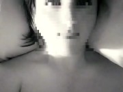 Trans girl fondled her tits