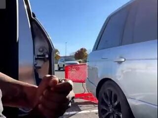 Live Parking Lot Action (SexyRockstar)