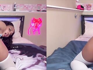 KhloeSweet CG 1st Anal Adventure with Screw Machine