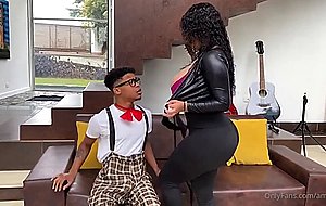 Annabelle rio teaches and fucks lil d