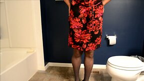 small cock cd in dress