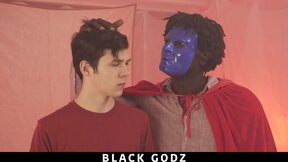 Black Godz - black cock Stud Interracial Fucking With Twink