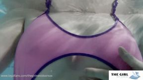 Swimming pool tease 😛