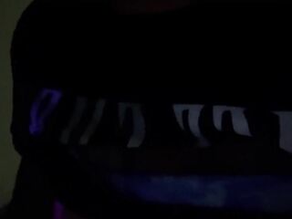 Hawt latin chick fingers herself around the abode