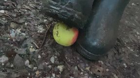 Your Apple Gets Crushed by Aigle Boots (Wellies)!