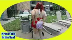 Nurse Vicki Wears New 2 Piece and Has Fun in the Sun Part 1 wmv