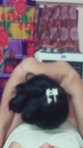 Powerful moment from "Desi Indian Bangali Couple Nighty Hard Fuck in Bedroom"