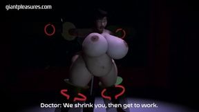 Gwen And The Doctor Experiment With Growth And Expansion - Car Toon