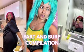 Weekly Fart and Burp Compilation Plane, Restaurant and Home