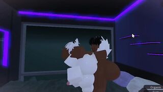 "Privileged human jerks and then nails a fur covered otter in Roblox"