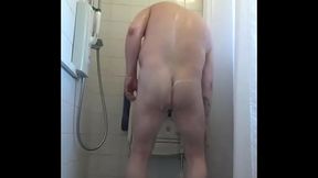 bisexual male mark wright acting like a gay boy asking for another man to come fuck his arss in the shower while hes getting himself cleaned up for you
