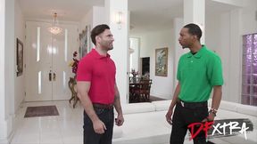 Curious About Hot Wives? Watch as Savanah Storm Gets Steamy with Her Husband's Colleague!